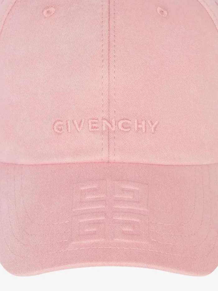 4g Embroidered Cap In Canvas Flamingo Men Givenchy Beanies and Caps