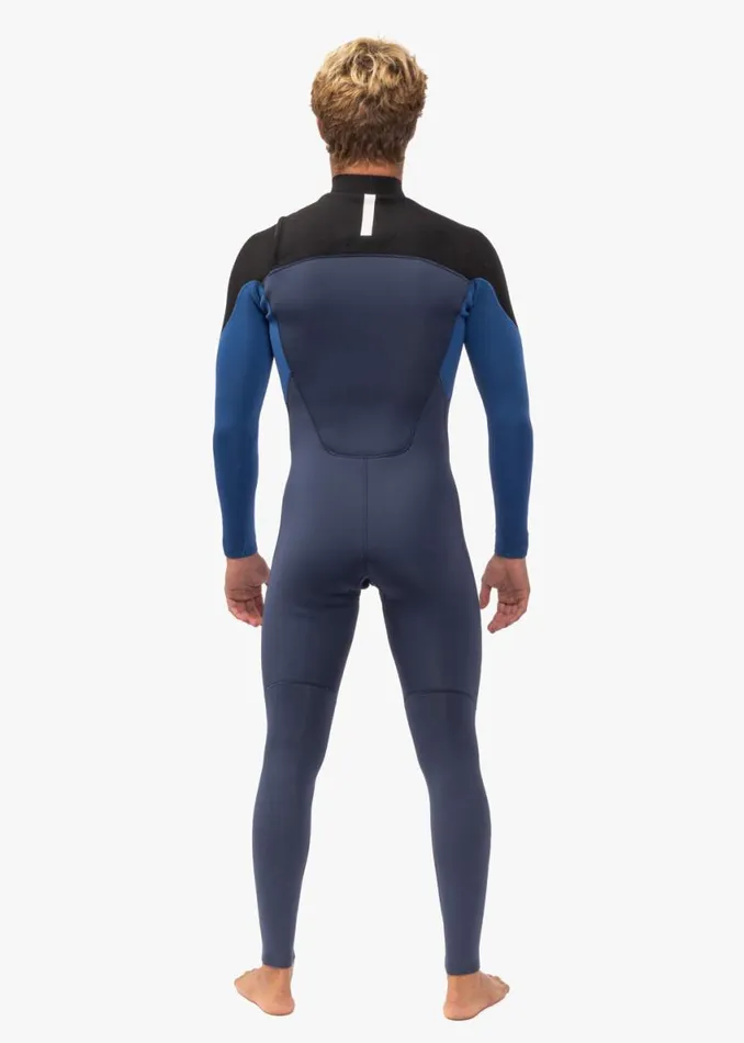 7 Seas Comp 32 Full Chest Zip Wetsuit Harbor Blue Men Vissla Wetsuits