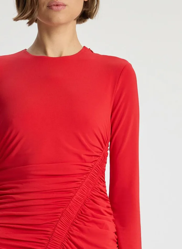 Accessories Women ALC Adeline Jersey Midi Dress Ruby Accessories Women ALC Adeline Jersey Midi Dress Ruby