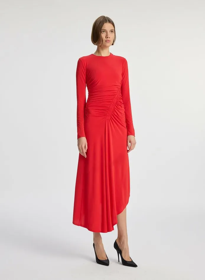 Accessories Women ALC Adeline Jersey Midi Dress Ruby Accessories Women ALC Adeline Jersey Midi Dress Ruby