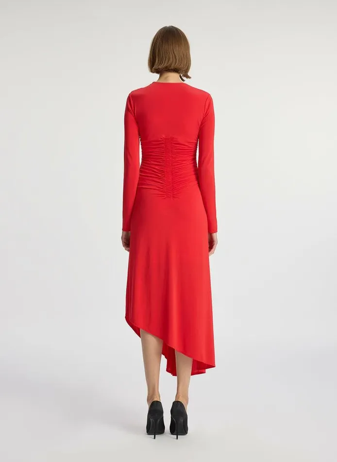 Accessories Women ALC Adeline Jersey Midi Dress Ruby Accessories Women ALC Adeline Jersey Midi Dress Ruby