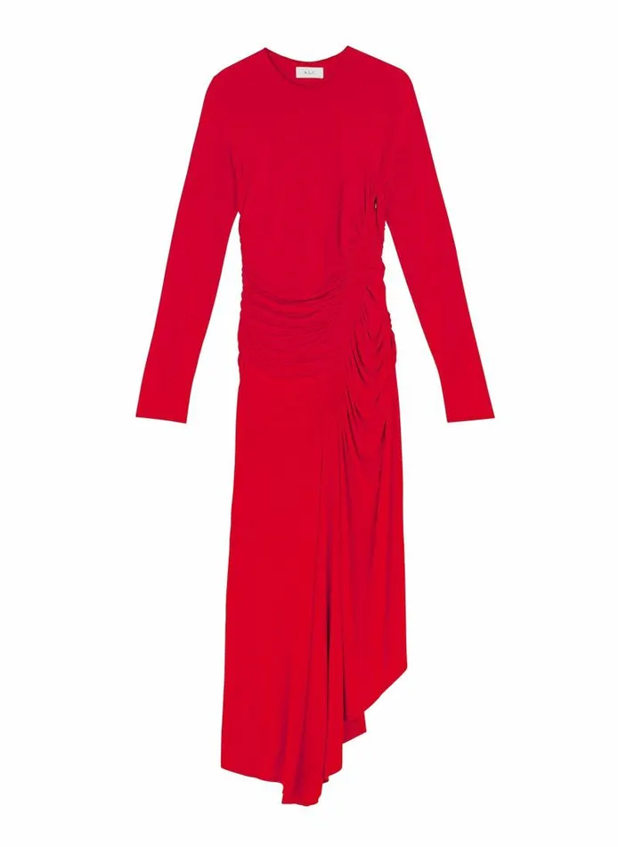 Accessories Women ALC Adeline Jersey Midi Dress Ruby Accessories Women ALC Adeline Jersey Midi Dress Ruby