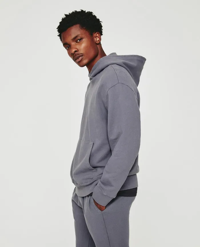 AG Jeans Arc Hoodie Slate Sky Men Sweatshirts