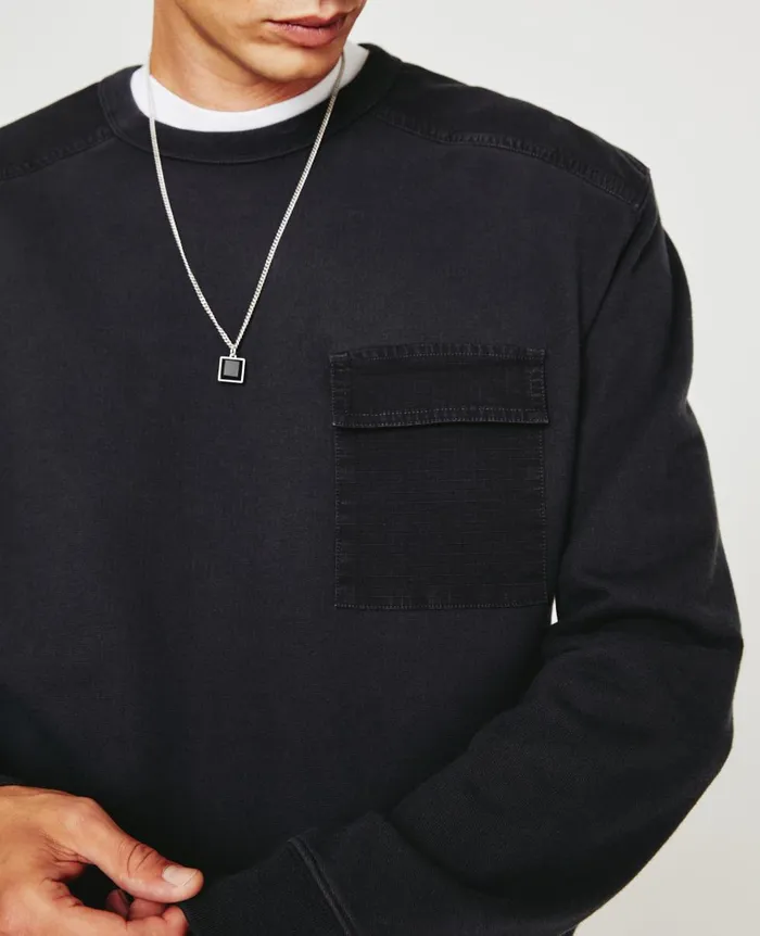 AG Jeans Brendan Sweatshirt Gunpowder Men Sweatshirts AG Jeans Brendan Sweatshirt Gunpowder Men Sweatshirts