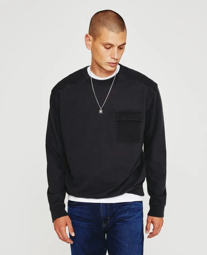 AG Jeans Brendan Sweatshirt Gunpowder Men Sweatshirts AG Jeans Brendan Sweatshirt Gunpowder Men Sweatshirts