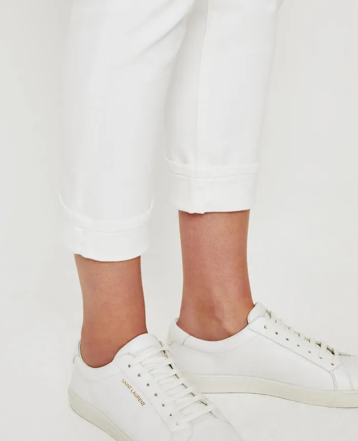 AG Jeans ExBoyfriend Slim 1yr Tonal White Women Denim AG Jeans ExBoyfriend Slim 1yr Tonal White Women Denim