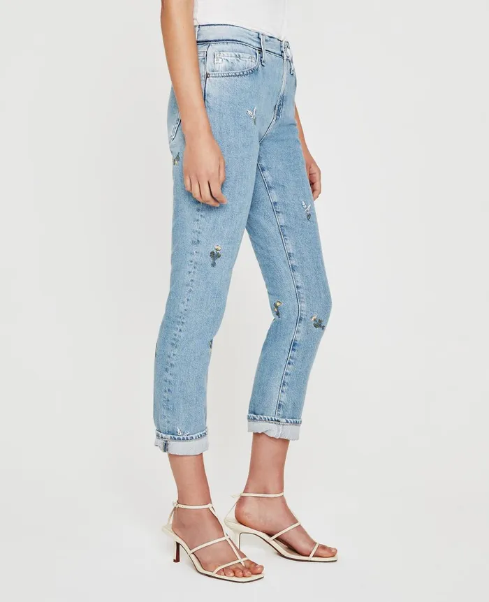 AG Jeans ExBoyfriend Slim Eb Super Bloom Flower Child Women Denim AG Jeans ExBoyfriend Slim Eb Super Bloom Flower Child Women Denim