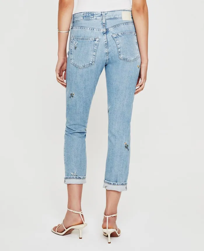 AG Jeans ExBoyfriend Slim Eb Super Bloom Flower Child Women Denim AG Jeans ExBoyfriend Slim Eb Super Bloom Flower Child Women Denim