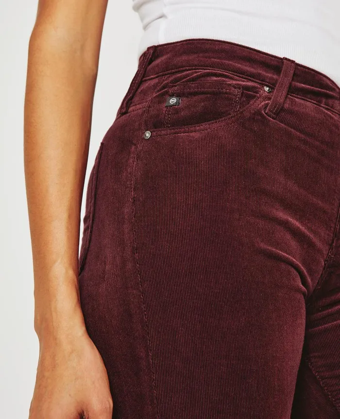AG Jeans Farrah Boot Wine Bloom Women Pants AG Jeans Farrah Boot Wine Bloom Women Pants