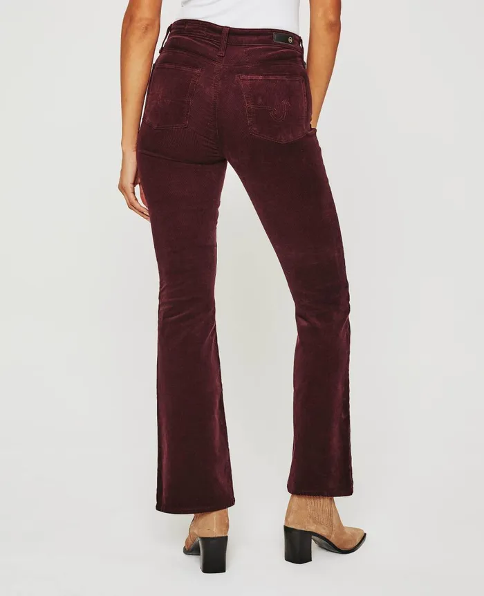 AG Jeans Farrah Boot Wine Bloom Women Pants AG Jeans Farrah Boot Wine Bloom Women Pants