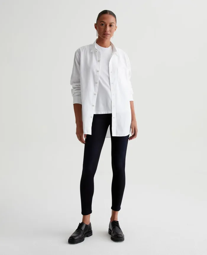 AG Jeans Farrah Skinny Ankle Blue Above Women Denim