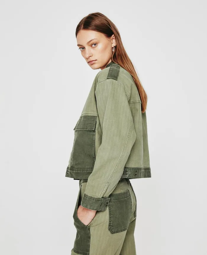 AG Jeans Mirah Utility Jacket Valley Cavalry Sage Women Jackets AG Jeans Mirah Utility Jacket Valley Cavalry Sage Women Jackets