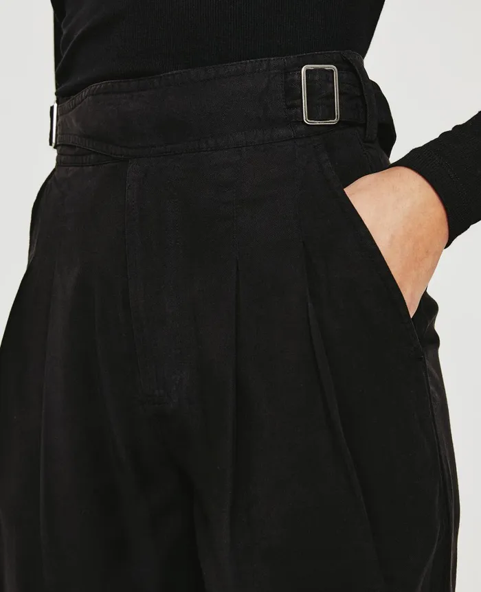 AG Jeans Natalie Trouser True Black Women Pants AG Jeans Natalie Trouser True Black Women Pants