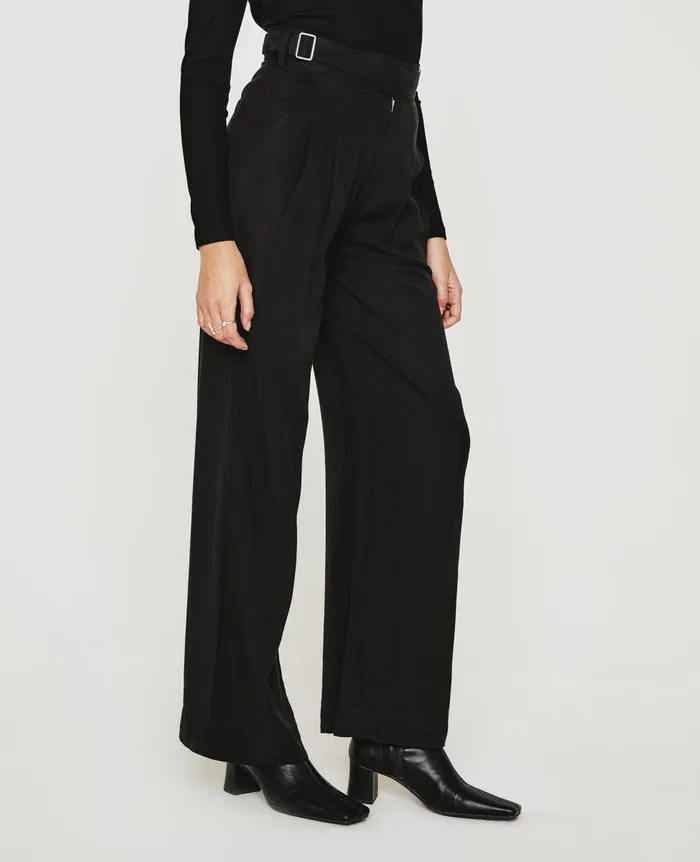AG Jeans Natalie Trouser True Black Women Pants AG Jeans Natalie Trouser True Black Women Pants
