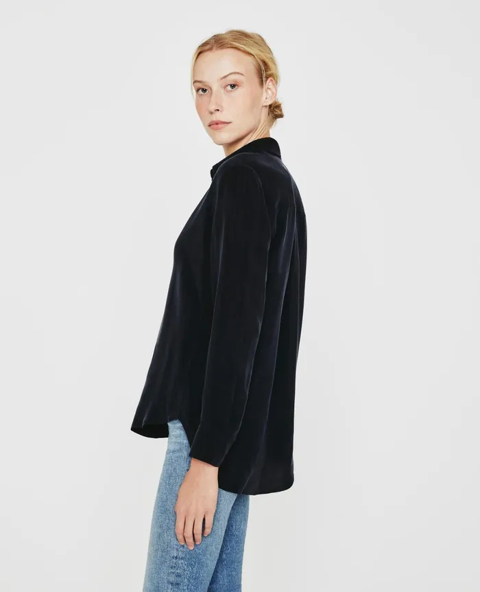 AG Jeans Shiela True Black Women Tops and Shirts AG Jeans Shiela True Black Women Tops and Shirts