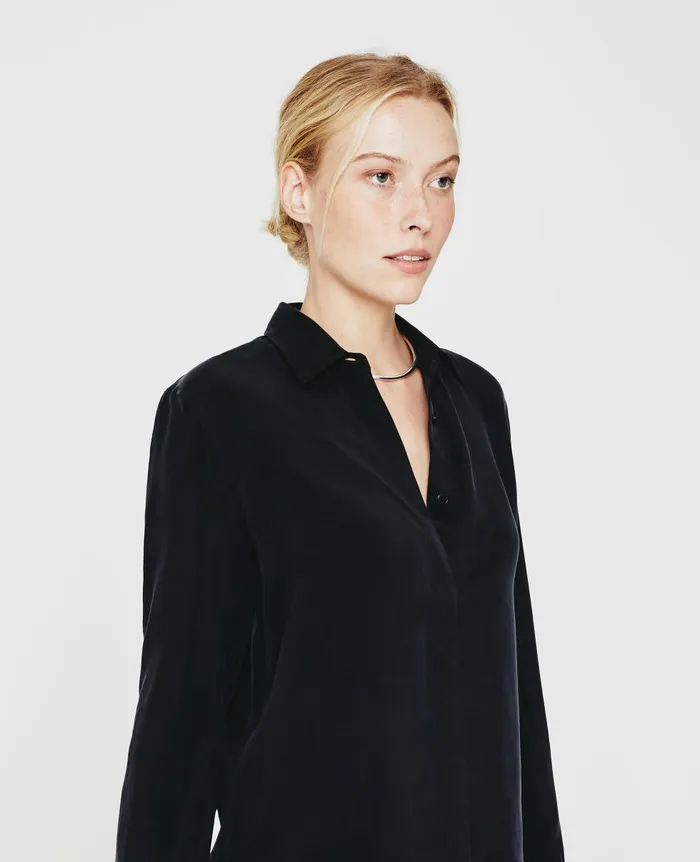 AG Jeans Shiela True Black Women Tops and Shirts AG Jeans Shiela True Black Women Tops and Shirts