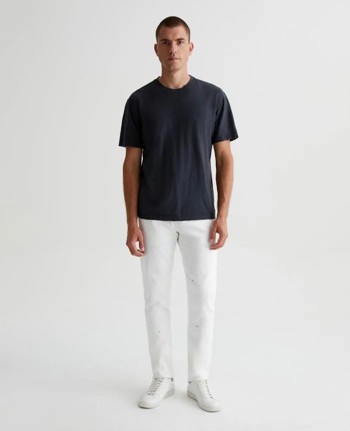 AG Jeans Wesley Crew 5 Years True Black Men Tees AG Jeans Wesley Crew 5 Years True Black Men Tees