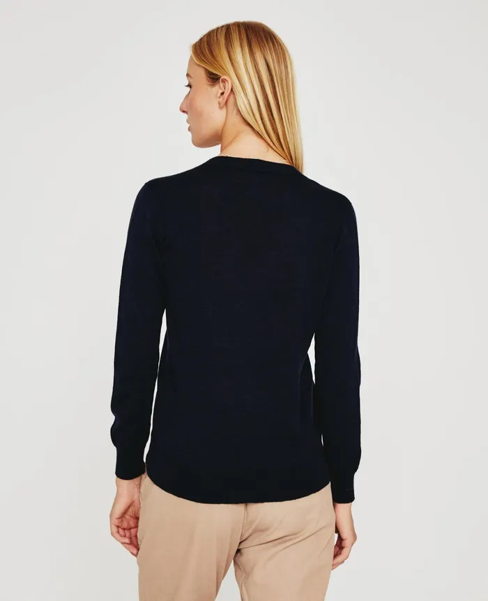 AG Jeans Zuri Vee Deep Navy Women Sweatshirts AG Jeans Zuri Vee Deep Navy Women Sweatshirts