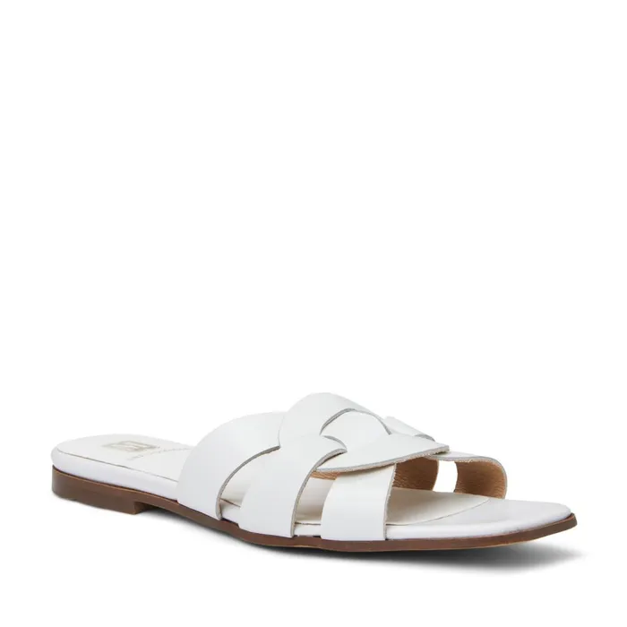 ALESSIA WHITE Sandal Women Bruno Magli M BY BRUNO MAGLI