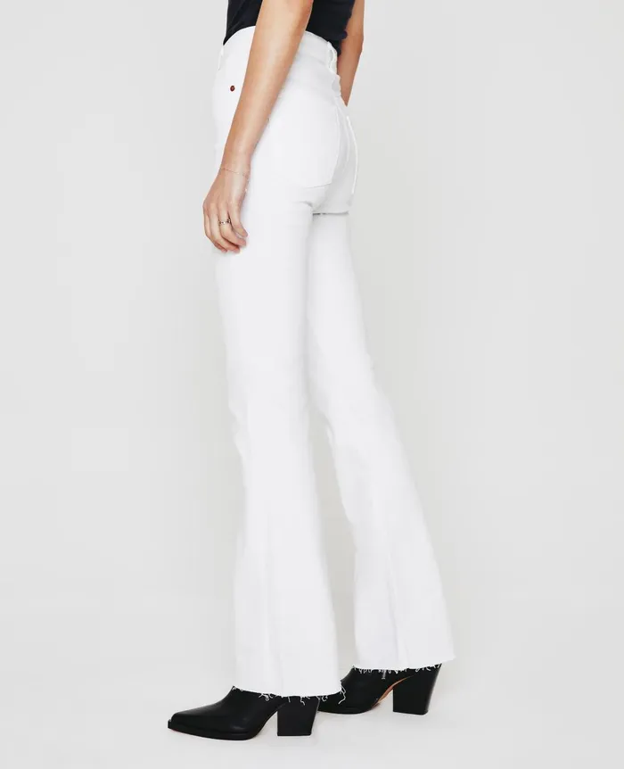 Alexxis Boot Authentic White Women AG Jeans Denim Alexxis Boot Authentic White Women AG Jeans Denim