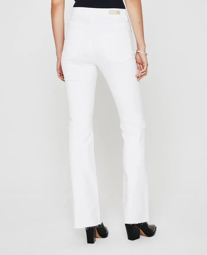 Alexxis Boot Authentic White Women AG Jeans Denim Alexxis Boot Authentic White Women AG Jeans Denim