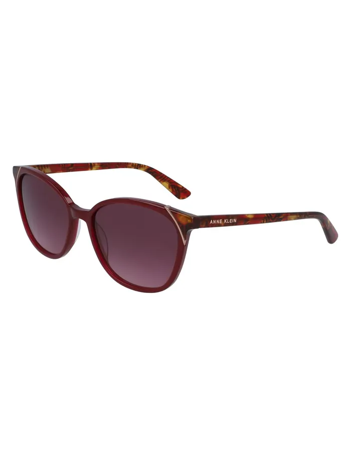 Anne Klein Modern CatEye Sunglasses Merlot Women Accessories