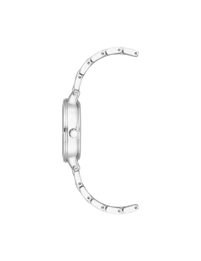 Anne Klein Roman Numeral Dial Bracelet Watch Silver Tone Women Watches 038 Jewelry