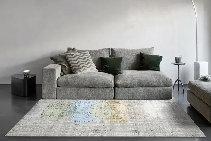 Anne Klein The Modern Art Modern Rug Collection Grey Women Home
