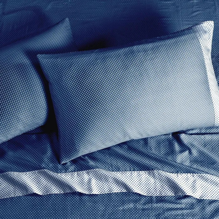 Anne Klein Westhill Dot Sheet Set Navy Women Home