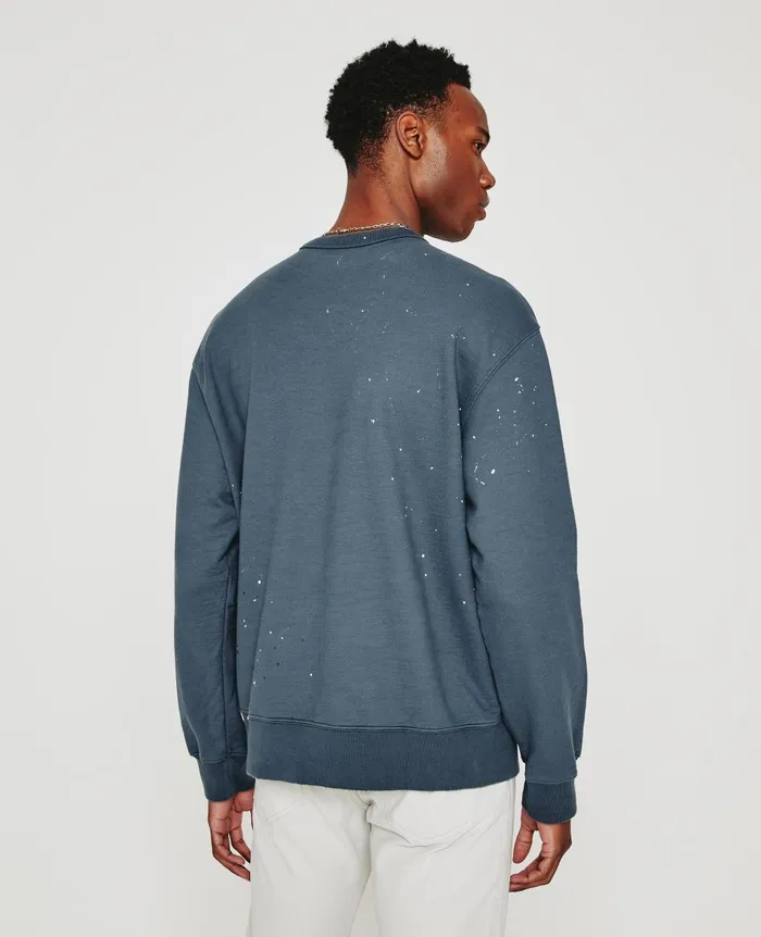 Arc Crew Stone Dot Navy Multi Men AG Jeans Tees Arc Crew Stone Dot Navy Multi Men AG Jeans Tees