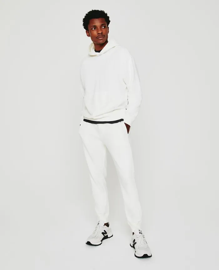 Arc Hoodie Ivory Dust Men AG Jeans Sweatshirts Arc Hoodie Ivory Dust Men AG Jeans Sweatshirts