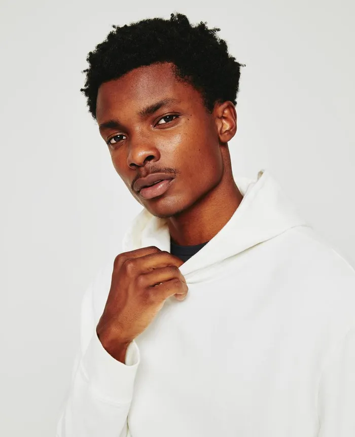 Arc Hoodie Ivory Dust Men AG Jeans Sweatshirts Arc Hoodie Ivory Dust Men AG Jeans Sweatshirts