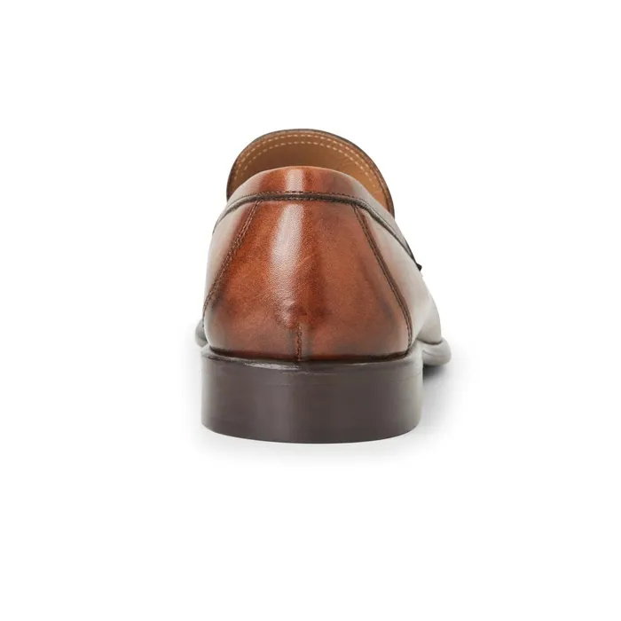 Arden Braided Leather LoaferCognac Men Bruno Magli Loafers and Slipons
