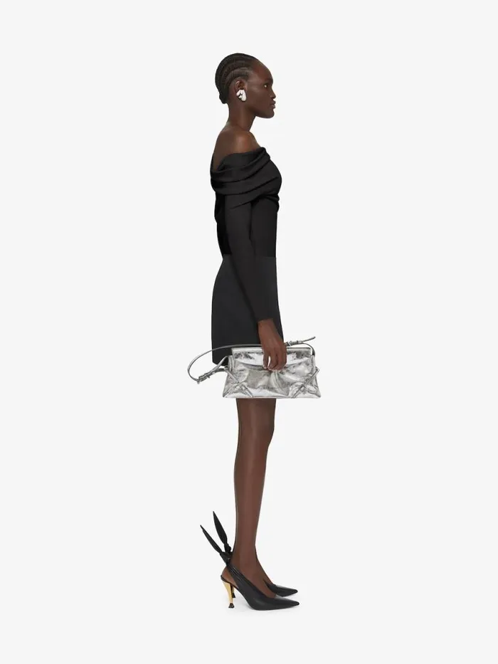 Asymmetric Draped Top In Jersey Black Women Givenchy Tops and Shirts
