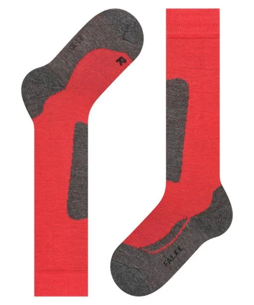 Babies and Kids Active Ski Kids Kneehigh Socks Fire FALKE Knee High Socks