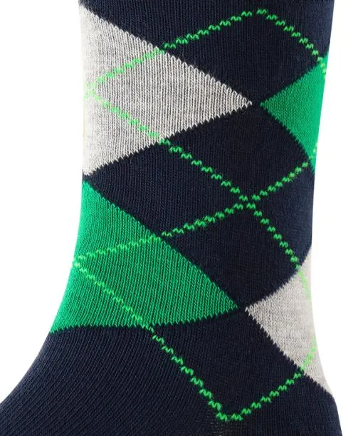 Babies and Kids Classic Argyle Kids Socks Marine FALKE Socks
