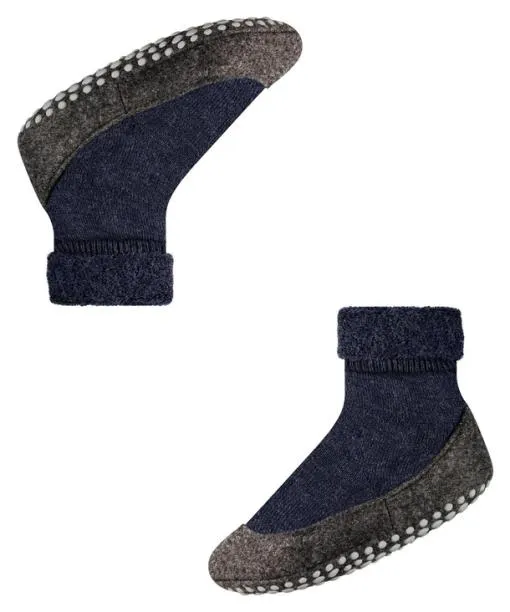 Babies and Kids Cosyshoe Teens Kids Slippers Dark Blue FALKE House Socks