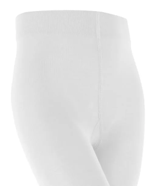 Babies and Kids Cotton Touch Kids Leggings White FALKE Tights and Leggings