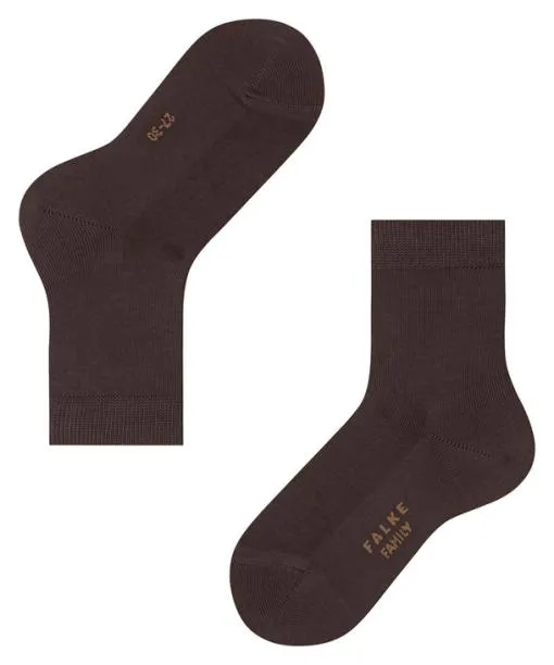 Babies and Kids Family Kids Socks Dark Brown FALKE Socks