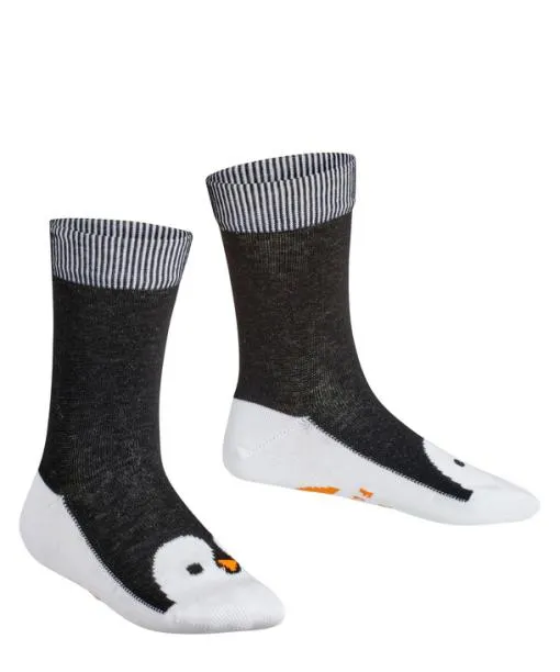 Babies and Kids Penguin Handpuppet Kids Socks Black FALKE Socks