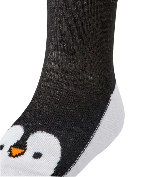 Babies and Kids Penguin Handpuppet Kids Socks Black FALKE Socks