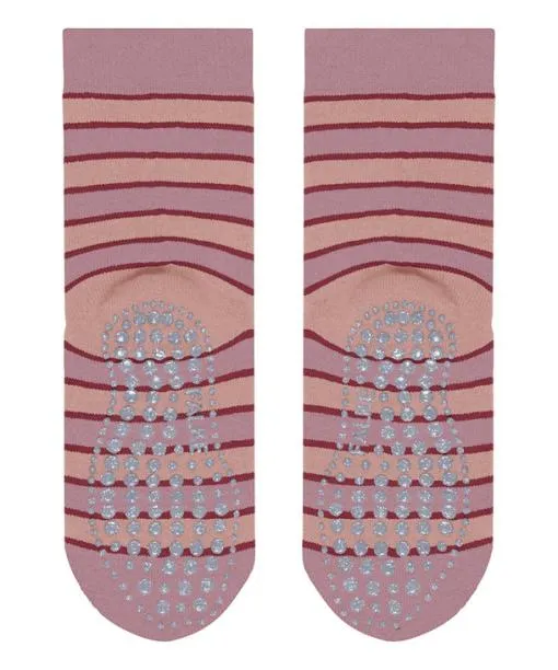 Babies and Kids Simple Stripes Kids House Socks Brick FALKE House Socks