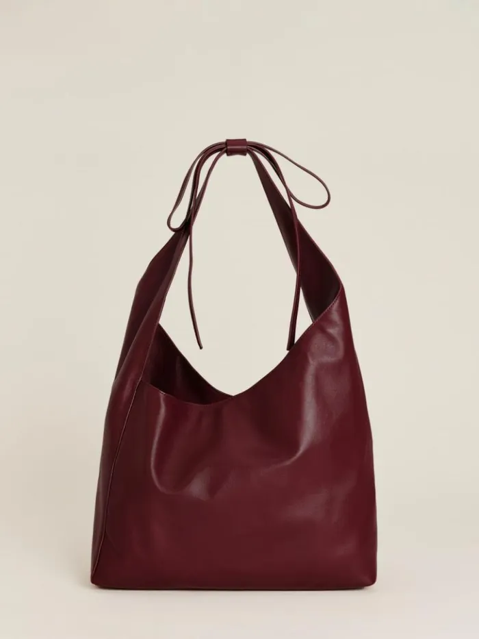 Bags The Reformation Medium Vittoria Tote Bag Cremisi