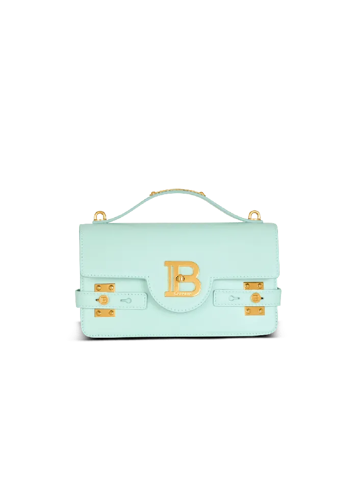 Balmain Handbags Women BBuzz Shoulder 24 Calfskin Bag Blue