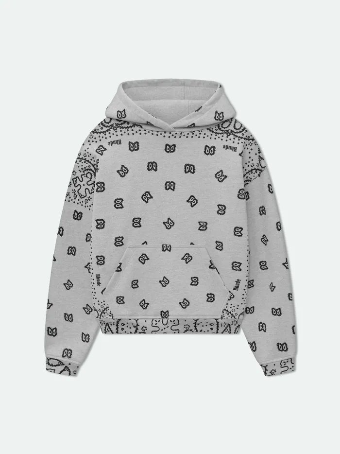 BANDANA PRINT HOODIE Men Rhude Sweatshirts