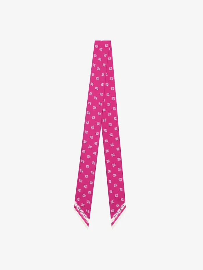 Bandeau In 4g Silk Dark Pink Women Givenchy Scarves