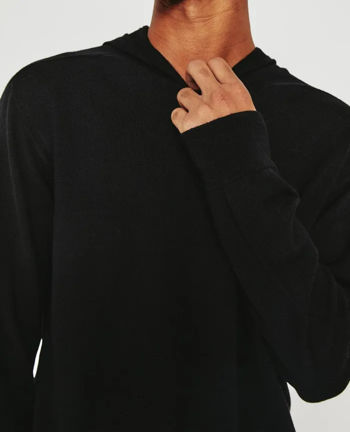 Beck Hoodie True Black Men AG Jeans Sweatshirts Beck Hoodie True Black Men AG Jeans Sweatshirts