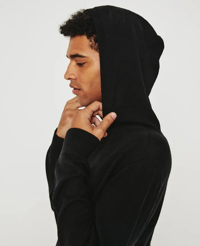 Beck Hoodie True Black Men AG Jeans Sweatshirts Beck Hoodie True Black Men AG Jeans Sweatshirts