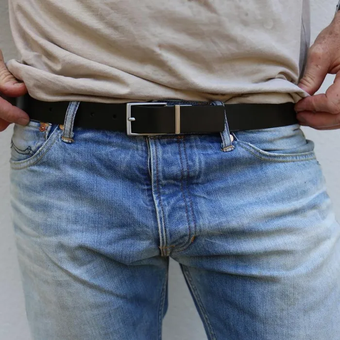 Belts Men Windsor Smith ALEC REVERSIBLE BELT BLACKWHISKEY Belts Men Windsor Smith ALEC REVERSIBLE BELT BLACKWHISKEY