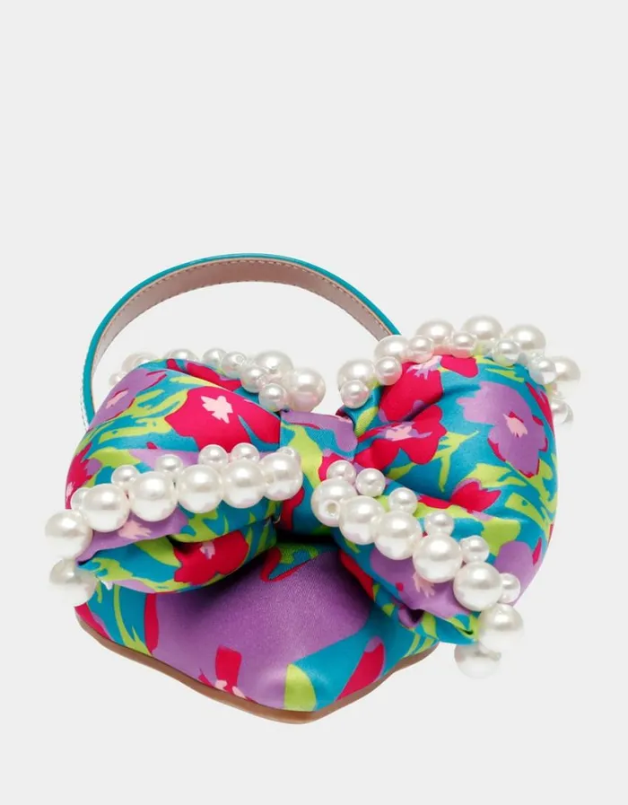 Betsey Johnson Women CAMILO GREEN MULTI Teal Multi